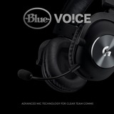 Logitech PRO X Cuffia Padiglione auricolare Connettore 3.5 mm Nero, Cuffia da gioco Nero, Cuffia, Padiglione auricolare, Giocare, Nero, Stereofonico, 2 m