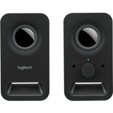 Logitech Z150 Nero Cablato 3 W, Altoparlante PC Nero, 2.0 canali, Cablato, 3 W, Nero