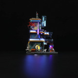 Lumibricks Cyberpunk Neoncity - Appartamento, Giochi di costruzione 