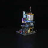 Lumibricks Cyberpunk Neoncity - Appartamento, Giochi di costruzione 