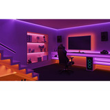 Philips Hue Lightstrip Hue Solo da 5 metri, Striscia LED bianco, Philips Lightstrip Hue Solo da 5 metri, Striscia LED intelligente, Bluetooth/Zigbee, Bianco, Silicone, Multi, 20 W