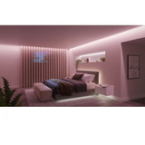 Philips Hue Lightstrip Hue Solo da 5 metri, Striscia LED bianco, Philips Lightstrip Hue Solo da 5 metri, Striscia LED intelligente, Bluetooth/Zigbee, Bianco, Silicone, Multi, 20 W