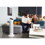 Rowenta Silent Comfort 3-in-1 HQ8120 Interno Argento 2400 W Riscaldatore ambiente elettrico con ventilatore, Termoventilatore bianco, Riscaldatore ambiente elettrico con ventilatore, 1,9 m, IP20, Interno, Pavimento, Argento