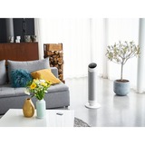Rowenta Silent Comfort 3-in-1 HQ8120 Interno Argento 2400 W Riscaldatore ambiente elettrico con ventilatore, Termoventilatore bianco, Riscaldatore ambiente elettrico con ventilatore, 1,9 m, IP20, Interno, Pavimento, Argento