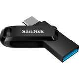 SanDisk Ultra Dual Drive Go unità flash USB 32 GB USB Type-A / USB Type-C 3.2 Gen 1 (3.1 Gen 1) Nero, Chiavetta USB Nero, 32 GB, USB Type-A / USB Type-C, 3.2 Gen 1 (3.1 Gen 1), 150 MB/s, Girevole, Nero