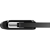 SanDisk Ultra Dual Drive Go unità flash USB 32 GB USB Type-A / USB Type-C 3.2 Gen 1 (3.1 Gen 1) Nero, Chiavetta USB Nero, 32 GB, USB Type-A / USB Type-C, 3.2 Gen 1 (3.1 Gen 1), 150 MB/s, Girevole, Nero