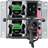 SilverStone Gemini 2000C Titanium, Alimentatore PC argento