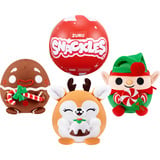 ZURU Snackles Christmas, Peluche animali 