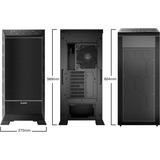 be quiet! DARK BASE PRO 901 | Black Full Tower Nero, Torre grande telaio Nero, Full Tower, PC, Nero, ATX, EATX, micro ATX, Mini-ATX, XL-ATX, Alluminio, Vetro, Acciaio, Gaming