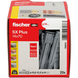 fischer Tassello ad espansione SX Plus 14x70 grigio chiaro