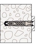 fischer Tassello universale UX 6x50 grigio chiaro