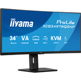 iiyama ProLite XCB3497WQSNP-B1 Monitor PC 86,4 cm (34") 3440 x 1440 Pixel UltraWide Quad HD LED Nero, Monitor LED Nero (opaco), 86,4 cm (34"), 3440 x 1440 Pixel, UltraWide Quad HD, LED, Nero