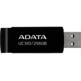 ADATA UC310 unità flash USB 64 GB USB tipo A 3.2 Gen 1 (3.1 Gen 1) Nero, Chiavetta USB Nero, 64 GB, USB tipo A, 3.2 Gen 1 (3.1 Gen 1), 100 MB/s, Girevole, Nero