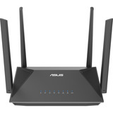 ASUS RT-AX52 Pro AX3000 router wireless Gigabit Ethernet Dual-band (2.4 GHz/5 GHz) Nero Wi-Fi 6 (802.11ax), Dual-band (2.4 GHz/5 GHz), Collegamento ethernet LAN, Nero, Router da tavolo