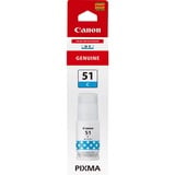 Canon GI-51C, Resa elevata, Flacone d'inchiostro, Ciano Resa elevata, Flacone d'inchiostro, Ciano, Originale, Ciano, Canon, PIXMA G1520, G2520, G2560, G3520, G3560, 7700 pagine, Ad inchiostro