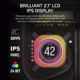 Corsair iCUE LINK TITAN 360 RX LCD RGB Ricondizionato, Raffreddamento ad acqua Nero