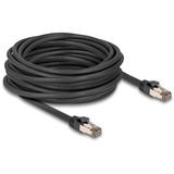 DeLOCK Cavo di rete RJ-45 Cat.6a U/FTP ultra flessibile Nero