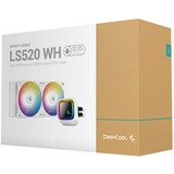 DeepCool LS520 240mm, Raffreddamento ad acqua bianco