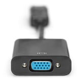 Digitus Adattatore / Convertitore DisplayPort Nero