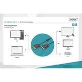 Digitus Cavo di collegamento DVI > DVI Nero