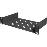 Digitus Set di rete 254 mm (10") - 12U, 312 x 300 mm (Largh. x Prof.), IT armadio Nero, 312 x 300 mm (Largh. x Prof.), Rack indipendenti, 12U, 30 kg, Lucchetti, Griglie, Nero