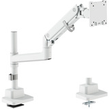Digitus Supporto singolo per monitor, 57", 27 kg, Base per monitor bianco