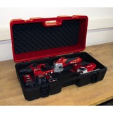EINHELL E-Box L70/35 Nero, Rosso Schiuma, Cassetta portautensili rosso/Nero, Nero, Rosso, Schiuma, Antigraffio, Resistente agli spruzzi, 700 mm, 250 mm, 350 mm