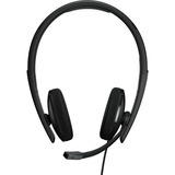 EPOS ADAPT 160 USB II Auricolare Cablato A Padiglione Ufficio USB tipo A Nero, Headset Nero, Cablato, Ufficio, 20 - 20000 Hz, 136 g, Auricolare, Nero
