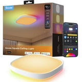 Govee 30cm RGBWW + RGBIC Lampada da Soffitto Quadrata Intelligente, Luce LED 