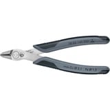 KNIPEX 78 03 140 ESD non classificato, Pinze per elettronica grigio, Side-cutting pliers, Acciaio inossidabile, Acciaio, Plastica, Nero/Grigio, 12,5 cm, 55 g
