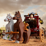 Lumibricks Diligenza western, Giochi di costruzione 