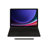 Samsung EF-DX725 QWERTZ Tedesco Pin Pogo Nero, Custodia per tablet Nero, QWERTZ, Tedesco, Touchpad, Samsung, Galaxy Tab S9, Galaxy Tab S9 FE, Nero