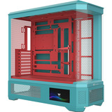 Thermaltake View 600 TG Mint Strawberry, Torre grande telaio Menta/Bacca