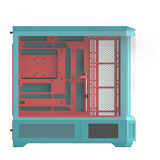 Thermaltake View 600 TG Mint Strawberry, Torre grande telaio Menta/Bacca