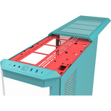 Thermaltake View 600 TG Mint Strawberry, Torre grande telaio Menta/Bacca