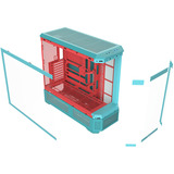 Thermaltake View 600 TG Mint Strawberry, Torre grande telaio Menta/Bacca