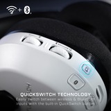 Turtle Beach Stealth 600 Bianco PlayStation Cuffie da Gioco Wireless con 80 ora Batteria, Altoparlanti da 50mm e Bluetooth per PS5, PS4 e PC, Cuffia da gioco bianco, Altoparlanti da 50mm e Bluetooth per PS5, PS4 e PC, Wireless, Gaming, 20 - 20000 Hz, 320 g, Auricolare, Bianco