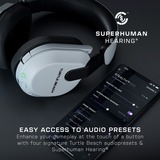 Turtle Beach Stealth 600 Bianco PlayStation Cuffie da Gioco Wireless con 80 ora Batteria, Altoparlanti da 50mm e Bluetooth per PS5, PS4 e PC, Cuffia da gioco bianco, Altoparlanti da 50mm e Bluetooth per PS5, PS4 e PC, Wireless, Gaming, 20 - 20000 Hz, 320 g, Auricolare, Bianco