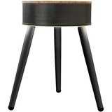Unold 86545 stufetta elettrica Interno Nero, Legno Riscaldatore ambiente elettrico con ventilatore, Termoventilatore Nero/legno, Riscaldatore ambiente elettrico con ventilatore, Ceramica, 1,2 m, Interno, Nero, Legno, Plastica