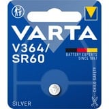 VARTA -V364 Batterie per uso domestico, Batteria Batteria monouso, SR60, Ossido d'argento (S), 1,55 V, 1 pz, 20 mAh