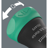 Wera Kraftform Kompakt Vario RA, Set di bit Nero/Verde
