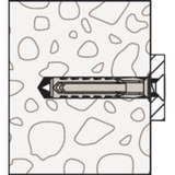 fischer Tassello ad espansione SX Plus 10x80 grigio chiaro
