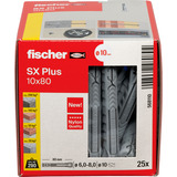 fischer Tassello ad espansione SX Plus 10x80 grigio chiaro