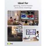 goobay Commutatore matrice HDMI 4 a 2 (4K @ 60Hz), Splitter HDMI Nero