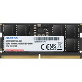 ADATA Gold memoria 16 GB 1 x 16 GB DDR5 5600 MT/s 262-pin SO-DIMM Nero, 16 GB, 1 x 16 GB, DDR5, 262-pin SO-DIMM
