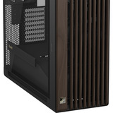 ASUS PROART PA602 WALNUT WOOD TG PWM MODERN BLACK, Chassis Tower marrone/legno, Midi Tower, PC, Nero, Legno, ATX, DTX, EATX, micro ATX, Mini-DTX, Mini-ITX, Metallo, Legno, Gaming