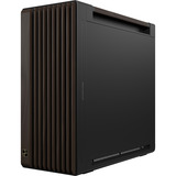 ASUS PROART PA602 WALNUT WOOD TG PWM MODERN BLACK, Chassis Tower marrone/legno, Midi Tower, PC, Nero, Legno, ATX, DTX, EATX, micro ATX, Mini-DTX, Mini-ITX, Metallo, Legno, Gaming