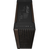 ASUS PROART PA602 WALNUT WOOD TG PWM MODERN BLACK, Chassis Tower marrone/legno, Midi Tower, PC, Nero, Legno, ATX, DTX, EATX, micro ATX, Mini-DTX, Mini-ITX, Metallo, Legno, Gaming