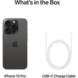 Apple iPhone 15 Pro 256GB Ricondizionato, Handy Nero