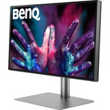 BenQ PD2725U Monitor PC 68,6 cm (27") 3840 x 2160 Pixel 4K Ultra HD LED Nero, Monitor LED Nero/grigio, 68,6 cm (27"), 3840 x 2160 Pixel, 4K Ultra HD, LED, 5 ms, Nero